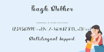 Tough Mother Font Poster 6