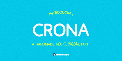 Crona Font Poster 1