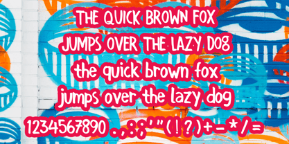 Poster Hand Brush Font Poster 4