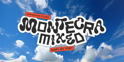 Montecra Mixed Font Poster 1
