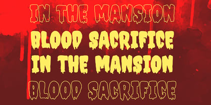 Haunted Mansion Font Poster 7