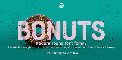 BOnuts Font Poster 1