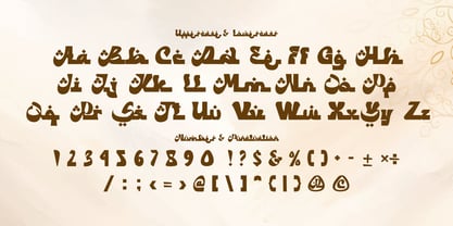 Yalla Arabic Font Poster 3