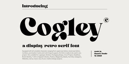 Cogley Font Poster 1