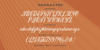 Morchain Font Poster 7