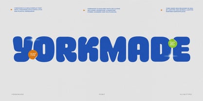 Yorkmade Font Poster 1