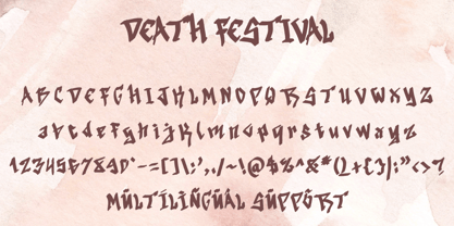 Death Festival Fuente Póster 5