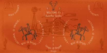 Rancho Quito Font Poster 2