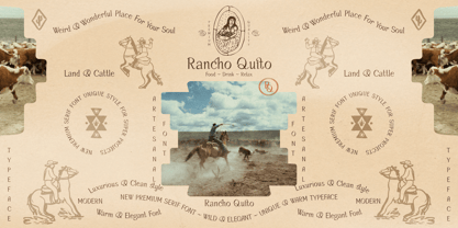 Rancho Quito Font Poster 3