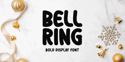 Bell Ring Font Poster 1