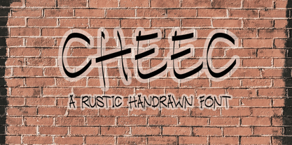 Cheec Font Poster 1