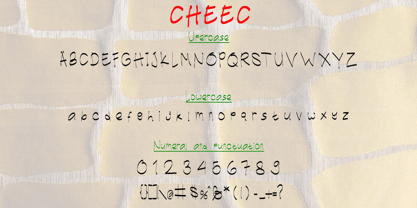 Cheec Font Poster 8