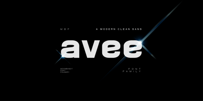 MBF Avee Font Poster 1