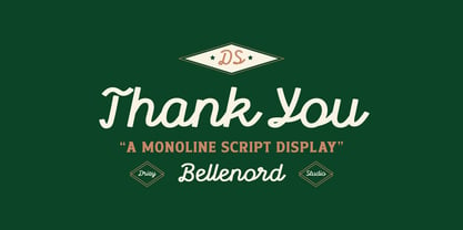 Bellenord Font Poster 10