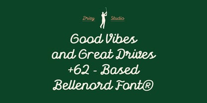 Bellenord Font Poster 2