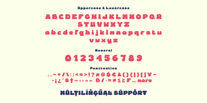 Bedigh Font Poster 6