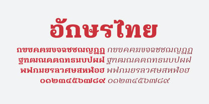 Santiphap Font Poster 4