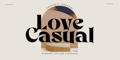 Love Casual Font Poster 1