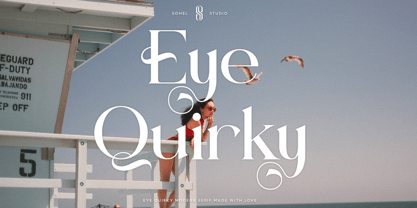 Eye Quirky Font Poster 1