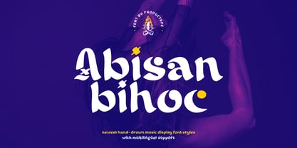 Abisan Bihoc Font Poster 1
