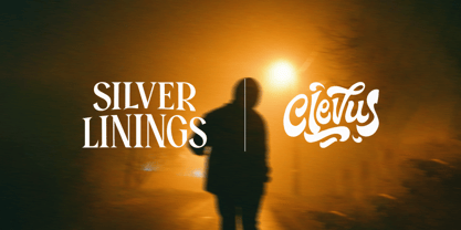 Silver Linings Font Poster 12