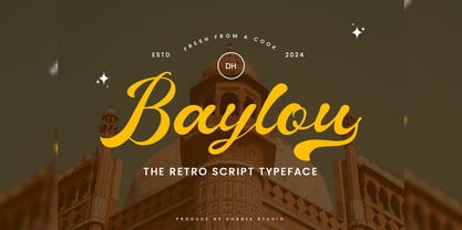 Baylou Font Poster 1