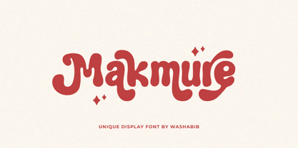Makmure Font Poster 1