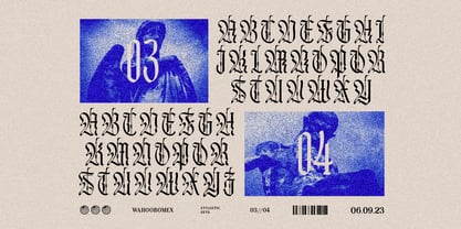 Wahoobomex Font Poster 15