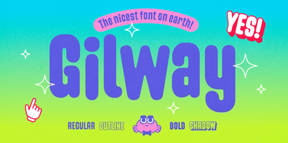 Gilway Font Poster 1
