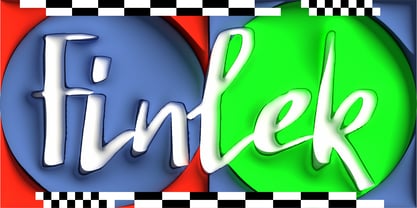 Finlek Font Poster 1