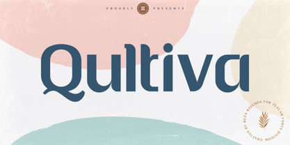 Qultiva Font Poster 1