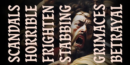 Barabbas Font Poster 3