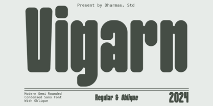 Vigarn Font Poster 1