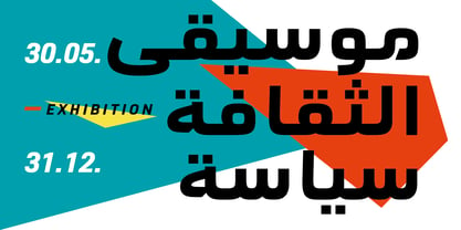 Pulse JP Arabic Font Poster 6