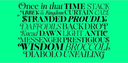 Sigurd Font Poster 4