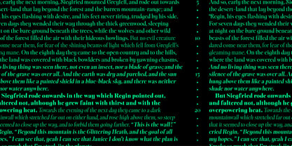 Sigurd Font Poster 5