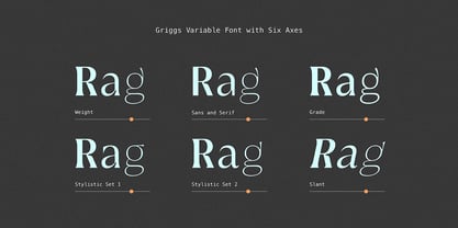 Griggs Font Poster 2