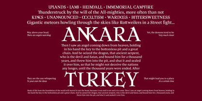 Armag Font Poster 5