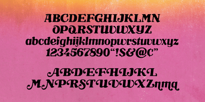 FCF Stetson Swash Font Poster 2