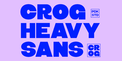 Crog Font Poster 1