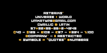 Gendred Font Poster 6