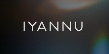 Iyannu Font Poster 3