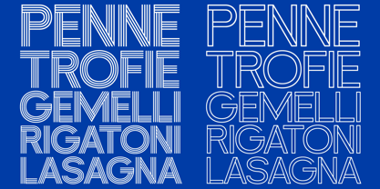 Fettuchino Font Poster 7