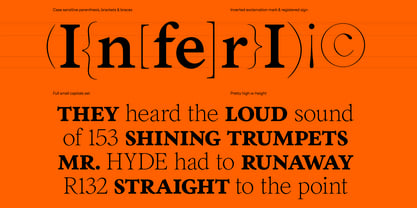 Inferi Font Poster 1