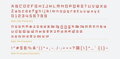 Jaosamnak Font Poster 5