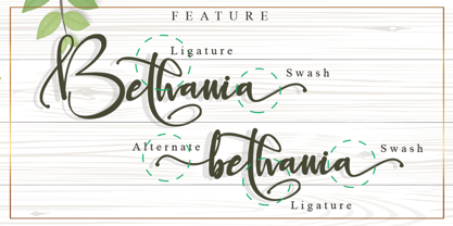 Bethania Font Poster 7