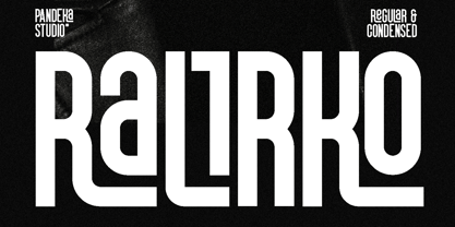 Ralirko Font Poster 1