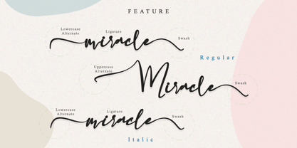 Summer Miracle Font Poster 7