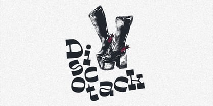 Discotack Font Poster 1