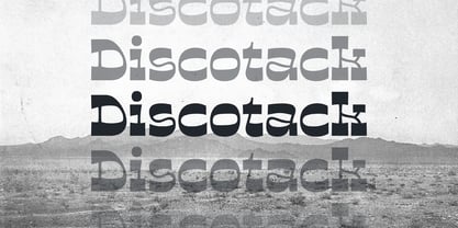 Discotack Font Poster 11